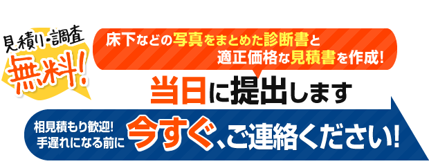 今すぐご連絡ください！